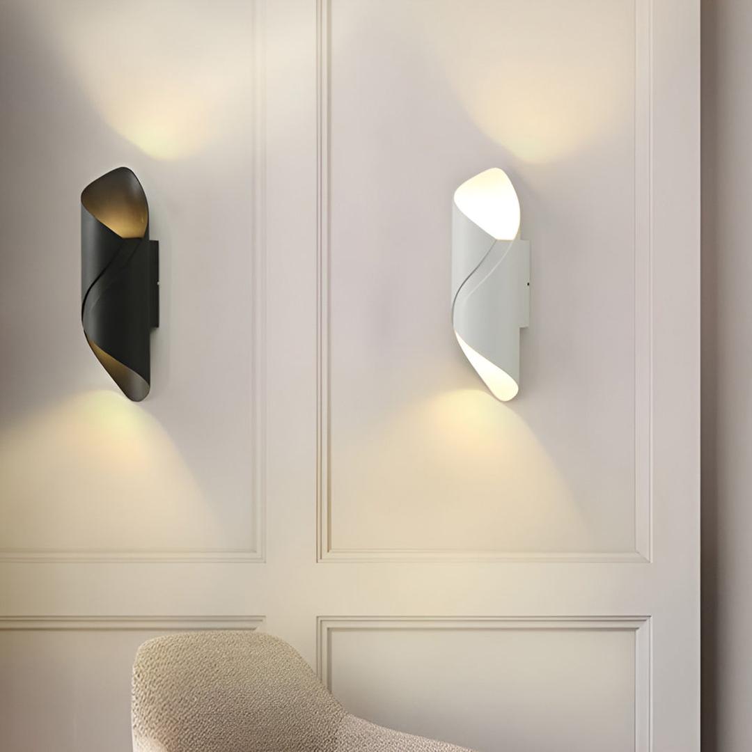 Aluminiowa Lampa Ścienna LED Do Nowoczesnego Oświetlenia – widok produktu 4 | Nuvira Home
