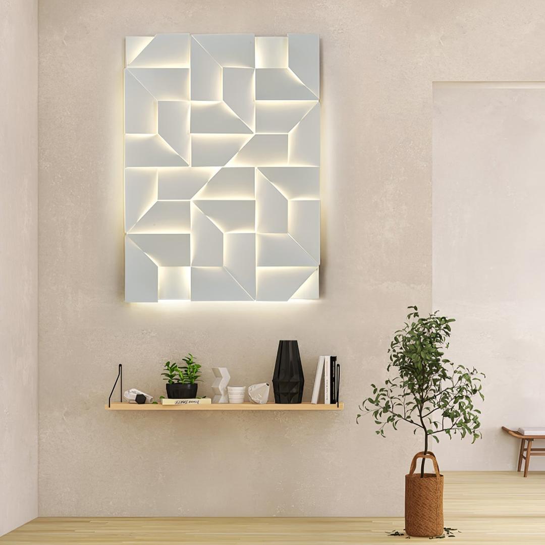 Aluminiowa Lampa Ścienna – Nowoczesne Oświetlenie Ścienne – widok produktu 1 | Nuvira Home