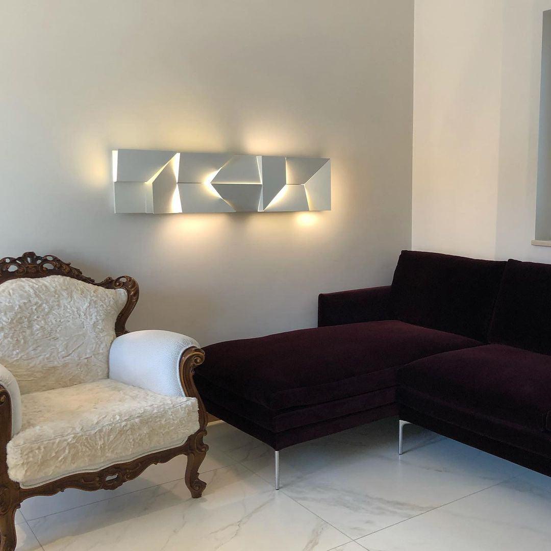 Aluminiowa Lampa Ścienna – Nowoczesne Oświetlenie Ścienne – widok produktu 2 | Nuvira Home