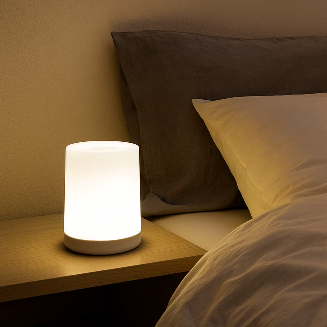Bezdotykowa Ładowalna Lampa Stołowa – Ściemniana – widok produktu 8 | Nuvira Home