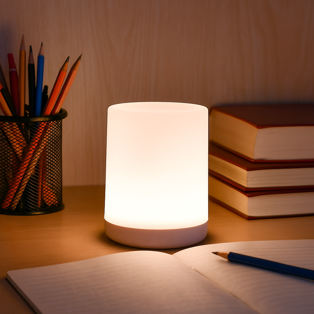 Bezdotykowa Ładowalna Lampa Stołowa – Ściemniana – widok produktu 9 | Nuvira Home