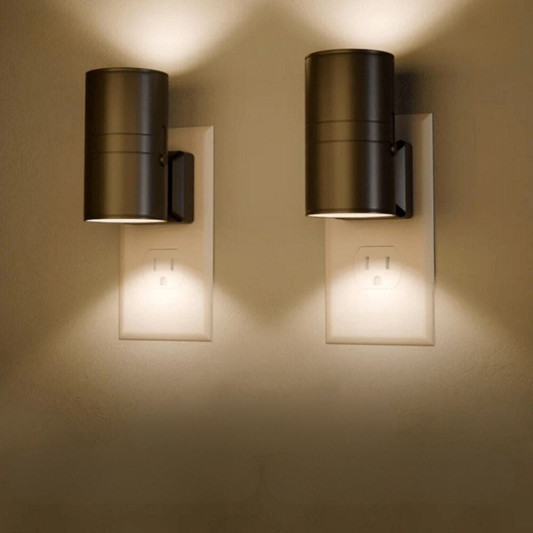 Bezprzewodowa Lampa Ścienna Led – Nowoczesne Wnętrze – widok produktu 1 | Nuvira Home