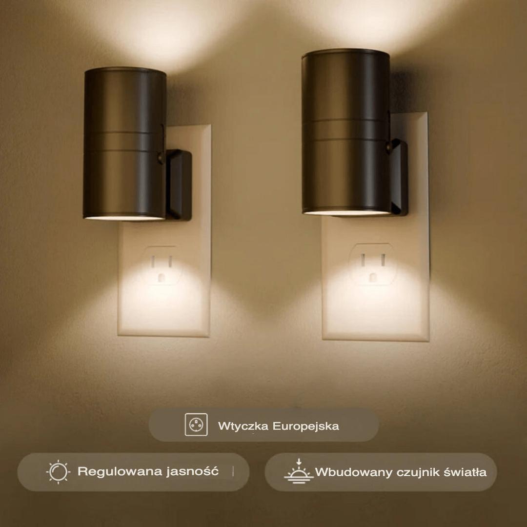 Bezprzewodowa Lampa Ścienna Led – Nowoczesne Wnętrze – widok produktu 4 | Nuvira Home