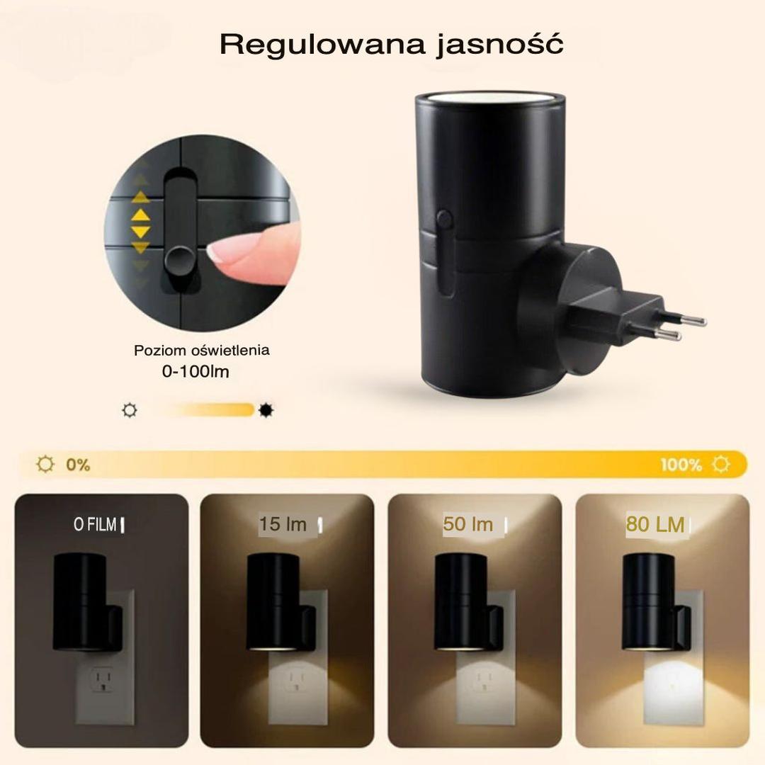 Bezprzewodowa Lampa Ścienna Led – Nowoczesne Wnętrze – widok produktu 6 | Nuvira Home
