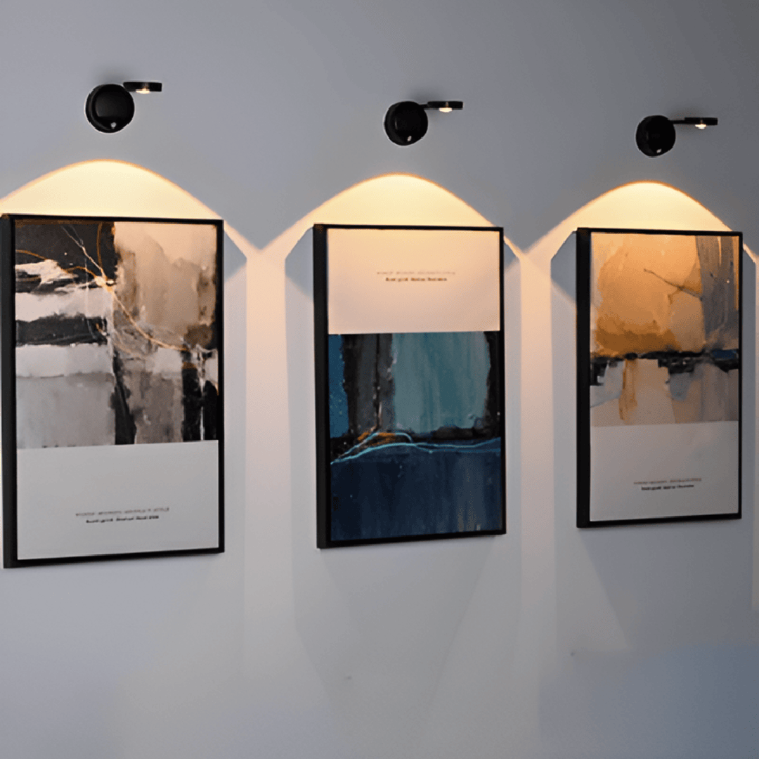 Bezprzewodowa Lampa Ścienna LED – Oświetlenie z Czujnikiem Ruchu – widok produktu 1 | Nuvira Home