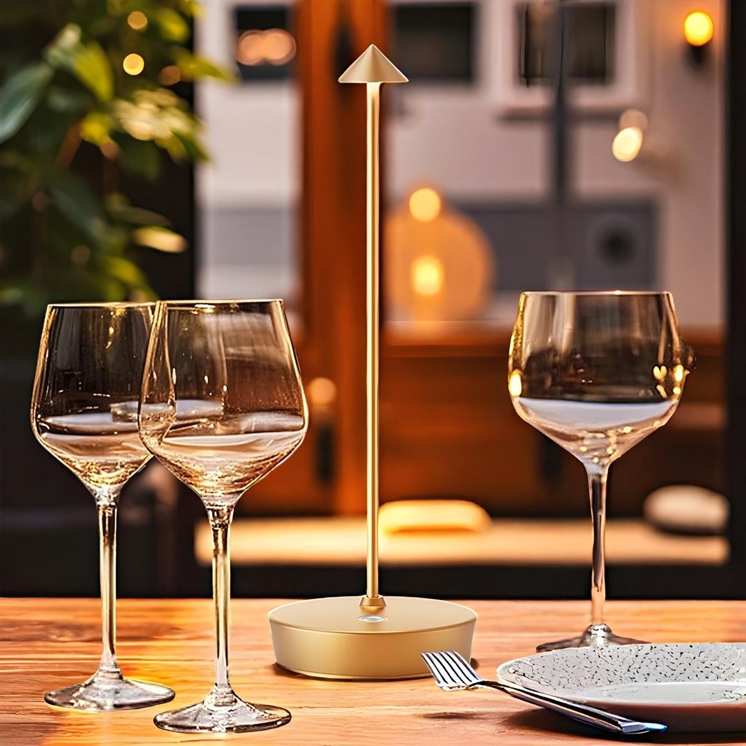 Bezprzewodowa Lampa Stołowa LED – Przenośna – widok produktu 5 | Nuvira Home
