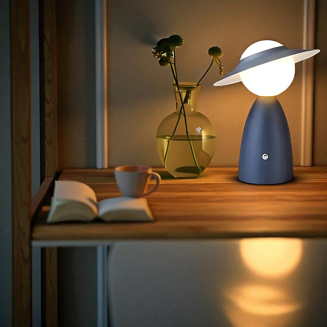 Bezprzewodowa LED Lampa Stołowa – Funkcja Ładowania – widok produktu 5 | Nuvira Home