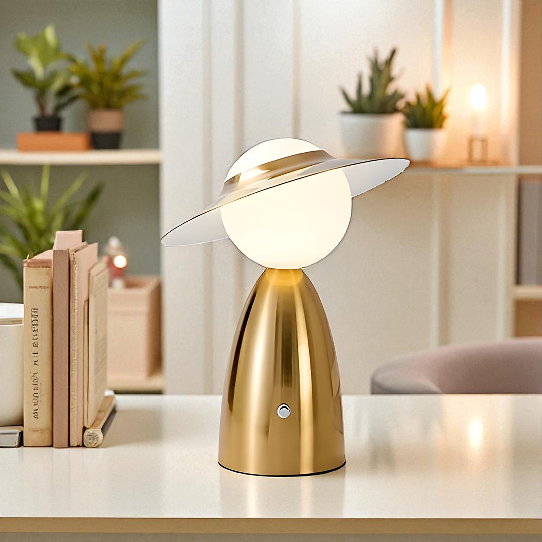 Bezprzewodowa LED Lampa Stołowa – Funkcja Ładowania – widok produktu 6 | Nuvira Home
