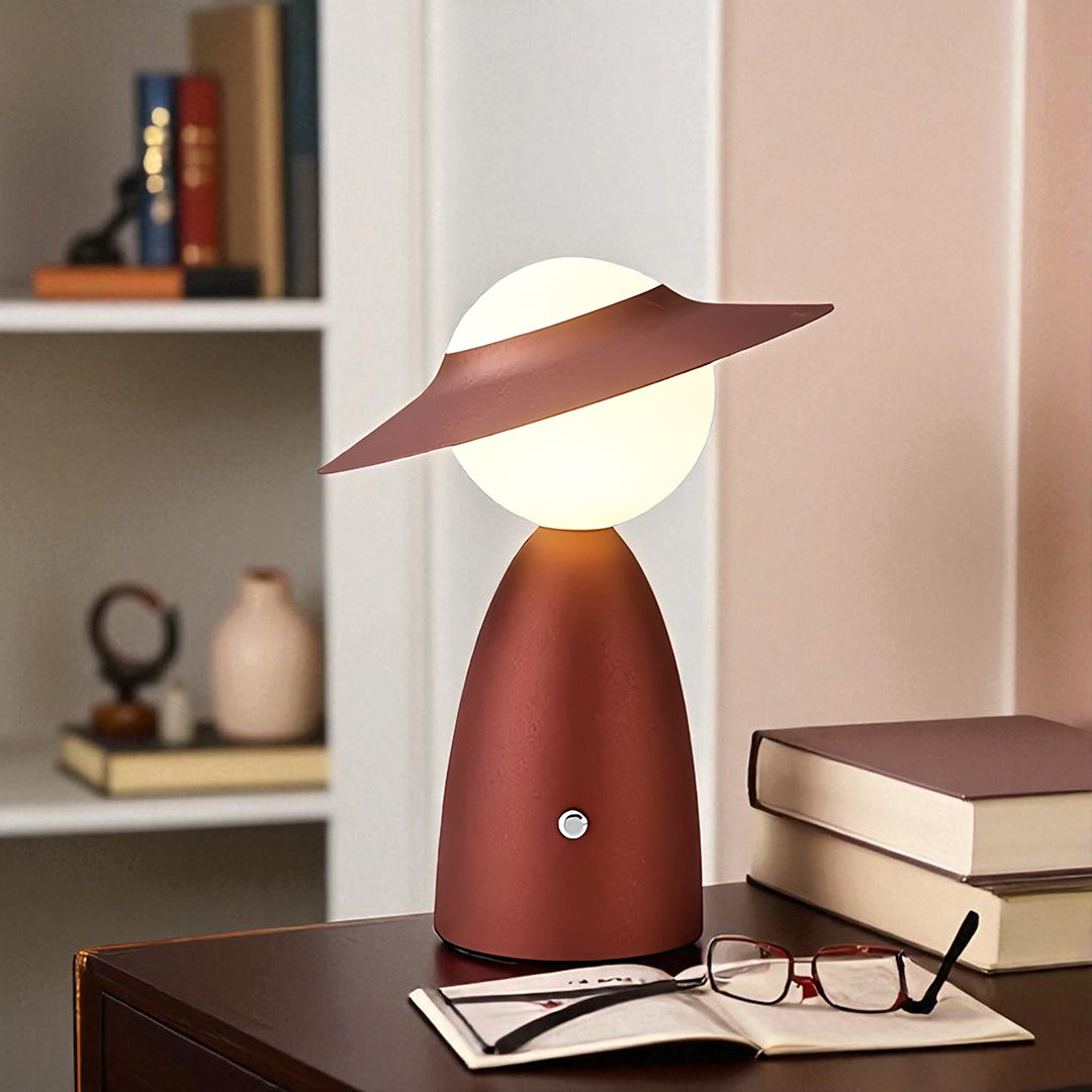 Bezprzewodowa LED Lampa Stołowa – Funkcja Ładowania – widok produktu 7 | Nuvira Home