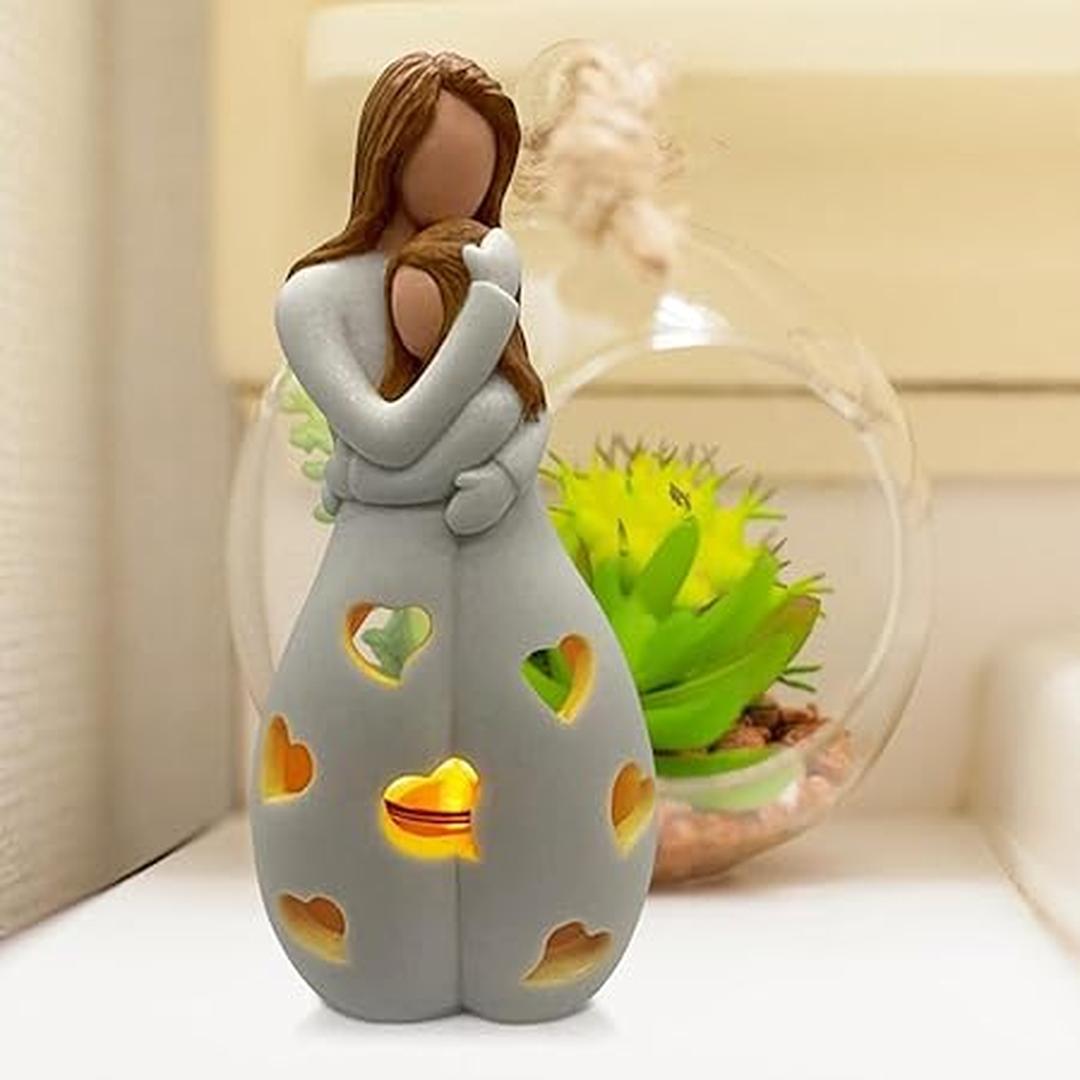 Ceramiczna Lampa Figurka „Love” – widok produktu 5 | Nuvira Home