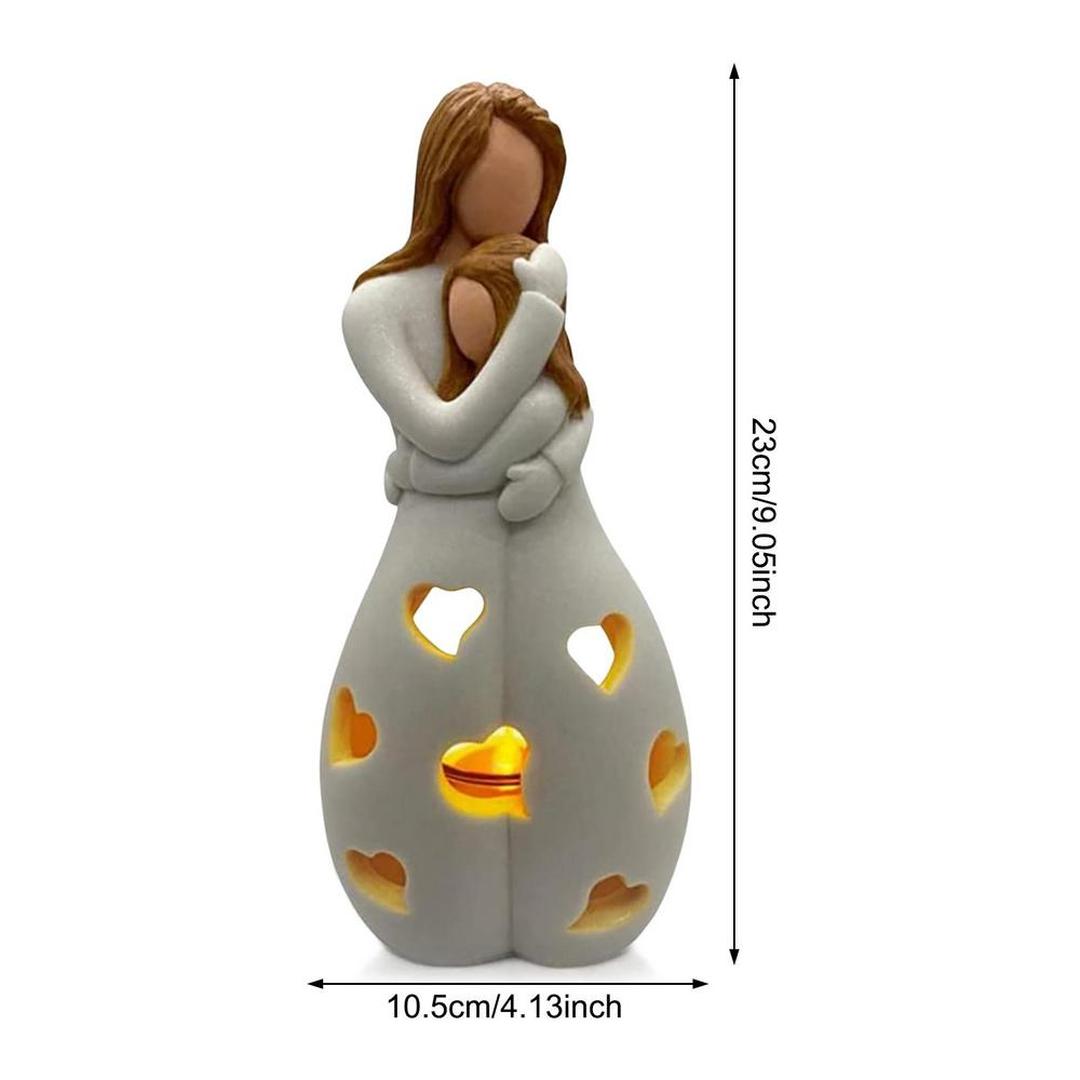 Ceramiczna Lampa Figurka „Love” – widok produktu 15 | Nuvira Home