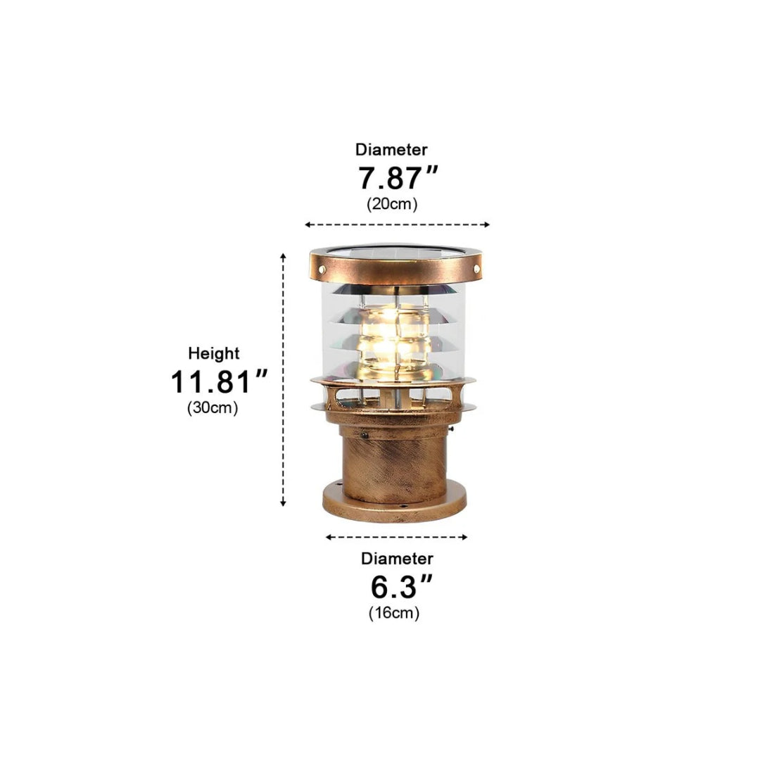 Cylindryczna ogrodowa lampa ścieżkowa LED – widok produktu 19 | Nuvira Home