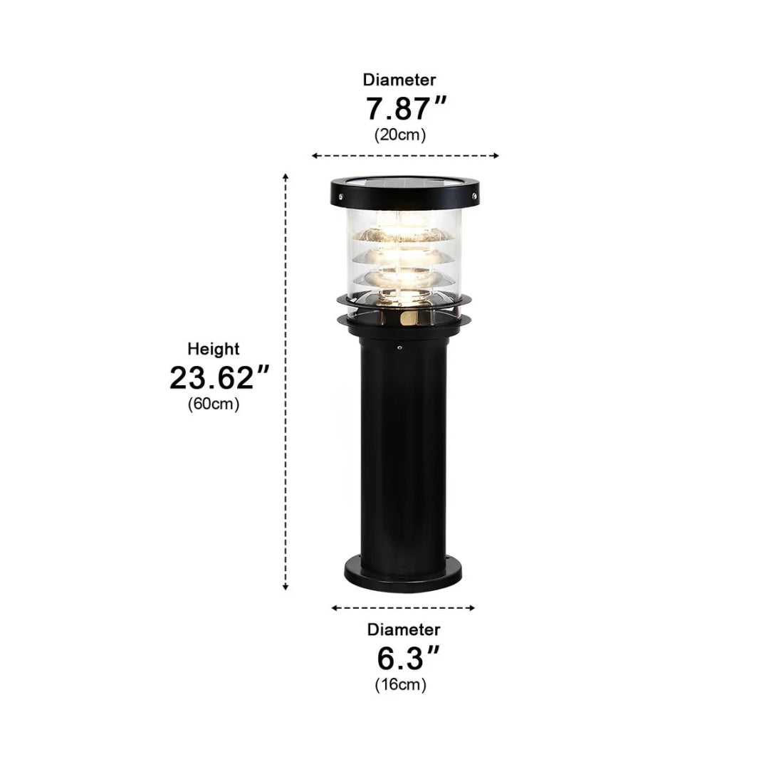 Cylindryczna ogrodowa lampa ścieżkowa LED – widok produktu 20 | Nuvira Home