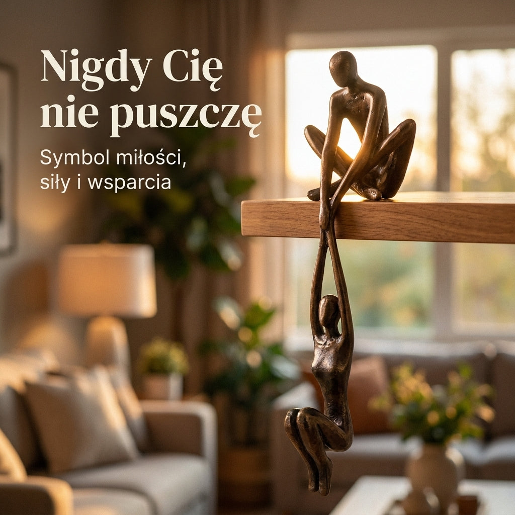 Dekoracyjna Figurka Miłość i Siła z Żywicy – widok produktu 2 | Nuvira Home