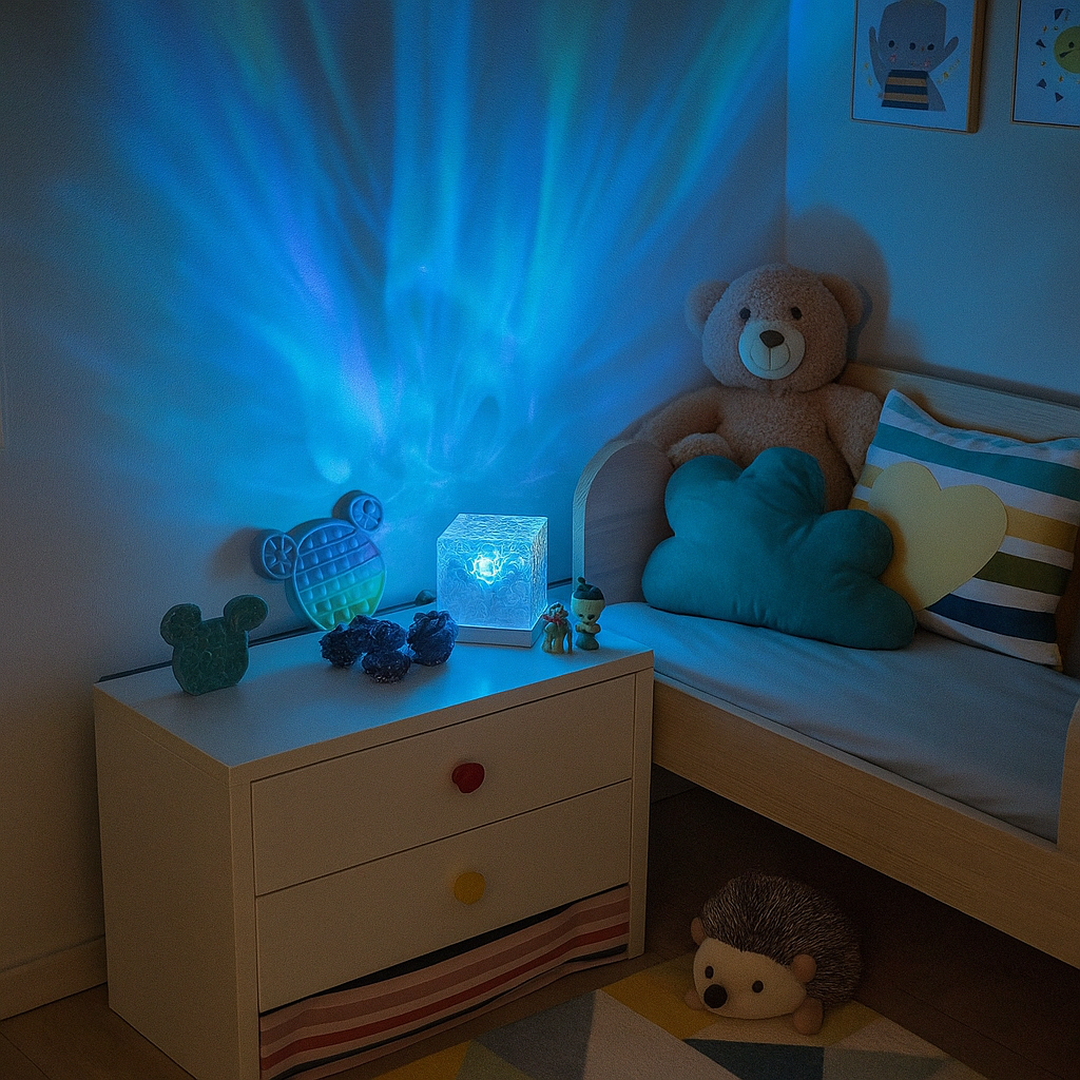 Dekoracyjna Kryształowa Lampa Stołowa – Nowoczesna – widok produktu 3 | Nuvira Home