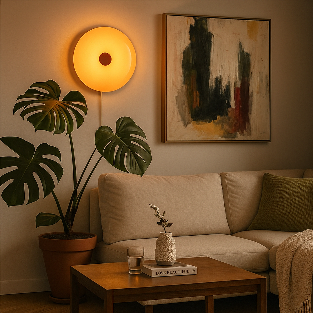 Dekoracyjna Lampa Ścienna Bauhaus – Donut Stół – widok produktu 1 | Nuvira Home