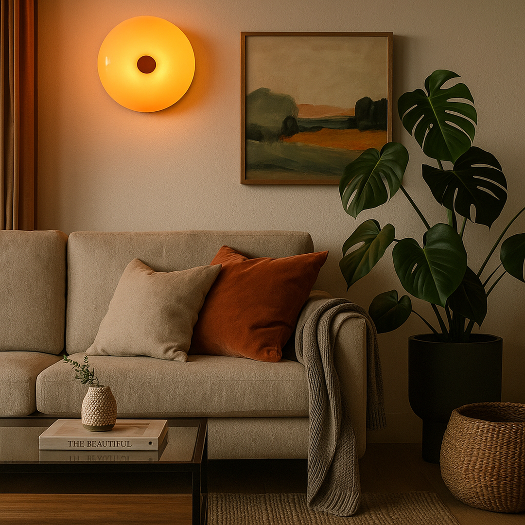 Dekoracyjna Lampa Ścienna Bauhaus – Donut Stół – widok produktu 2 | Nuvira Home