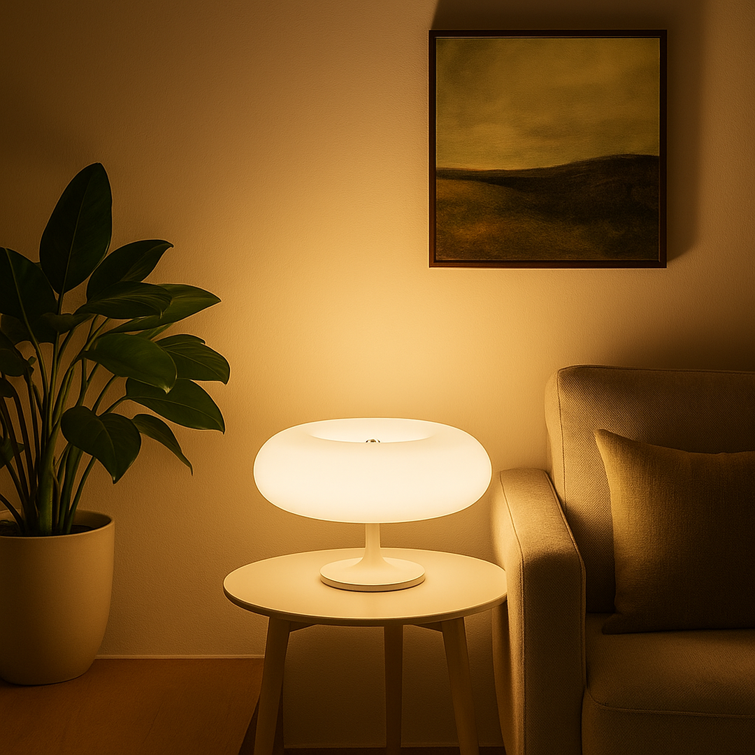 Dekoracyjna Lampa Ścienna Bauhaus – Donut Stół – widok produktu 4 | Nuvira Home