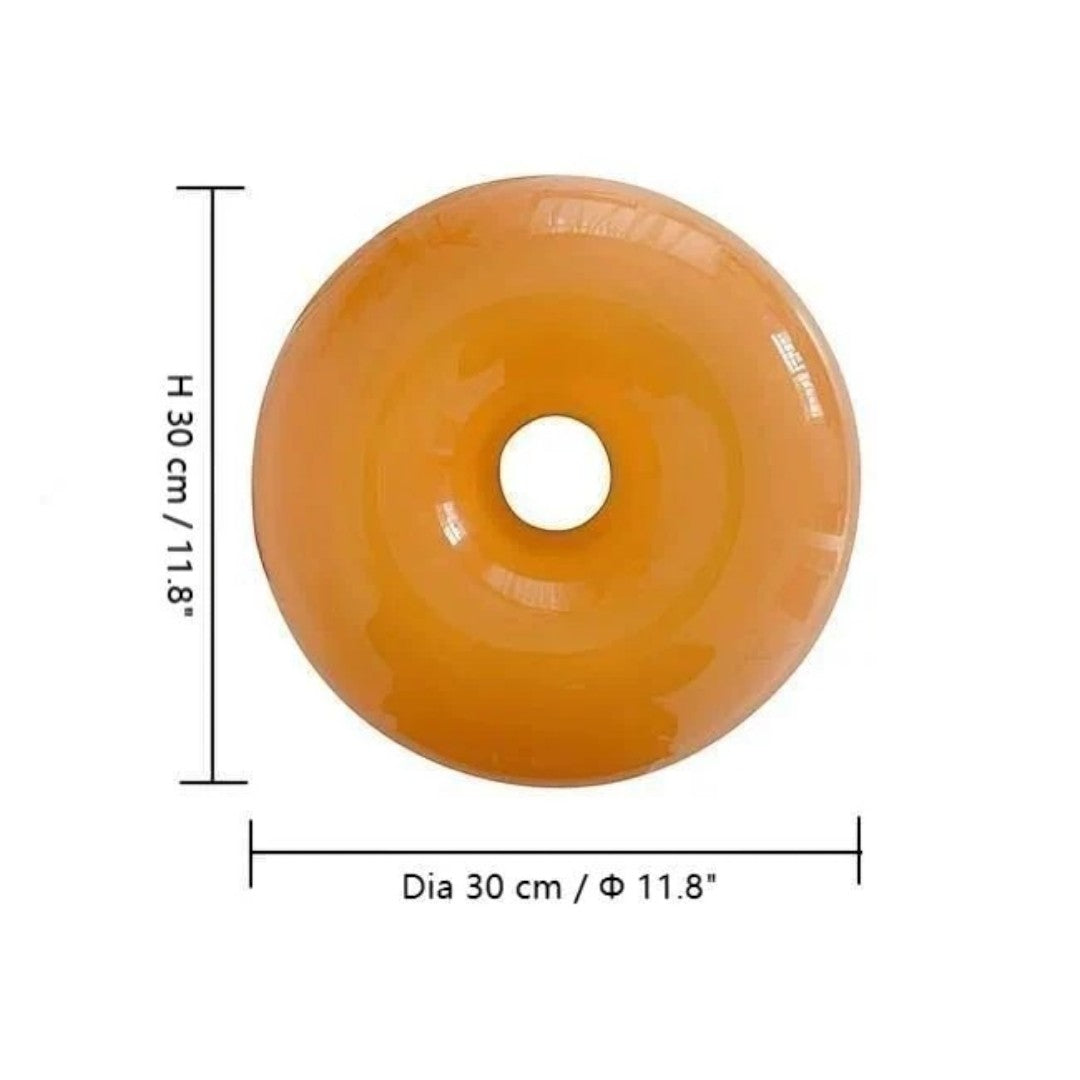 Dekoracyjna Lampa Ścienna Bauhaus – Donut Stół – widok produktu 5 | Nuvira Home