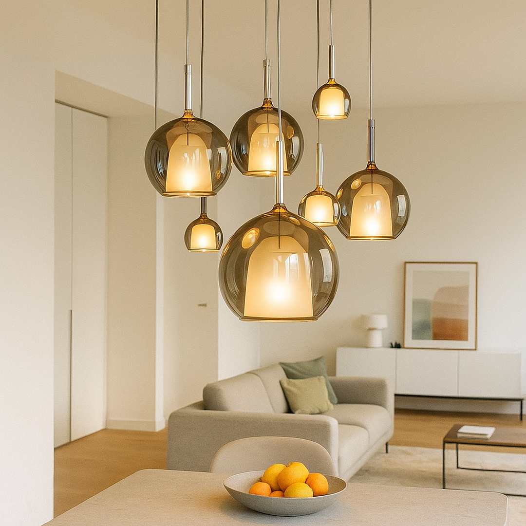Dekoracyjna Skandynawska Lampa Wisząca – Nowoczesna – widok produktu 1 | Nuvira Home