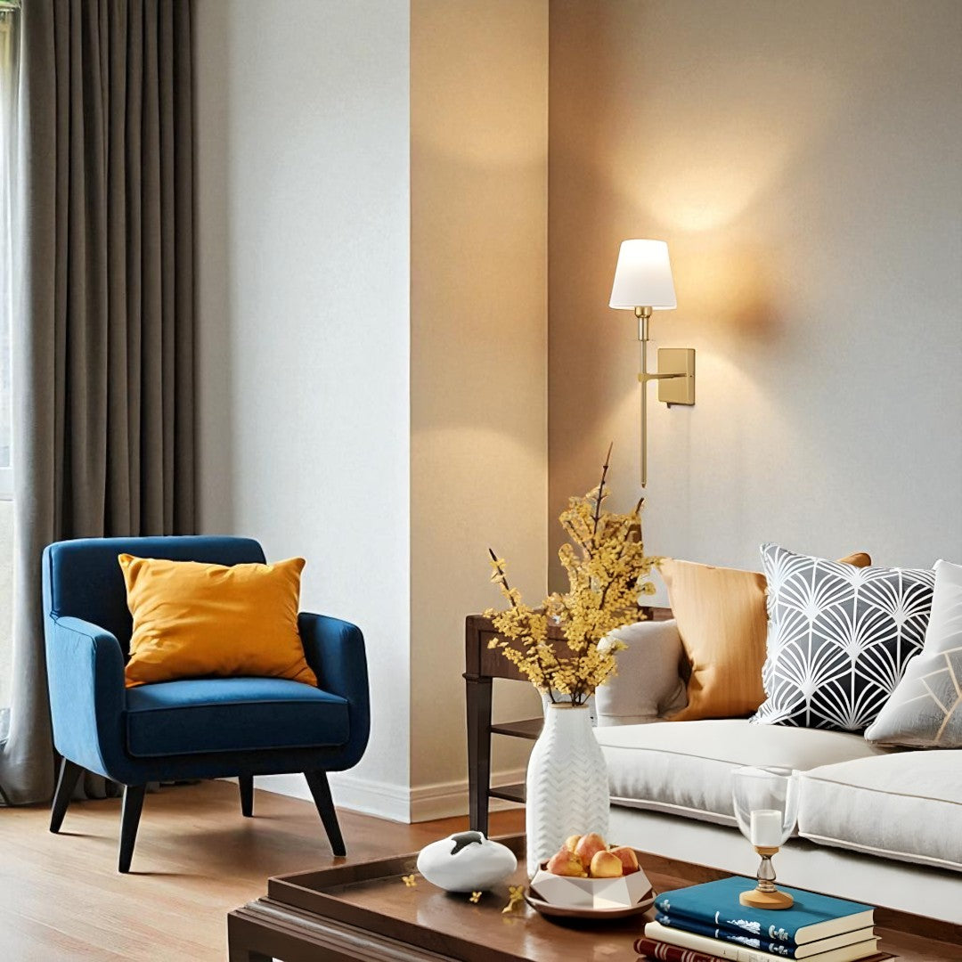 Dom Bezprzewodowa Lampa Ścienna – Ładowalna – widok produktu 2 | Nuvira Home