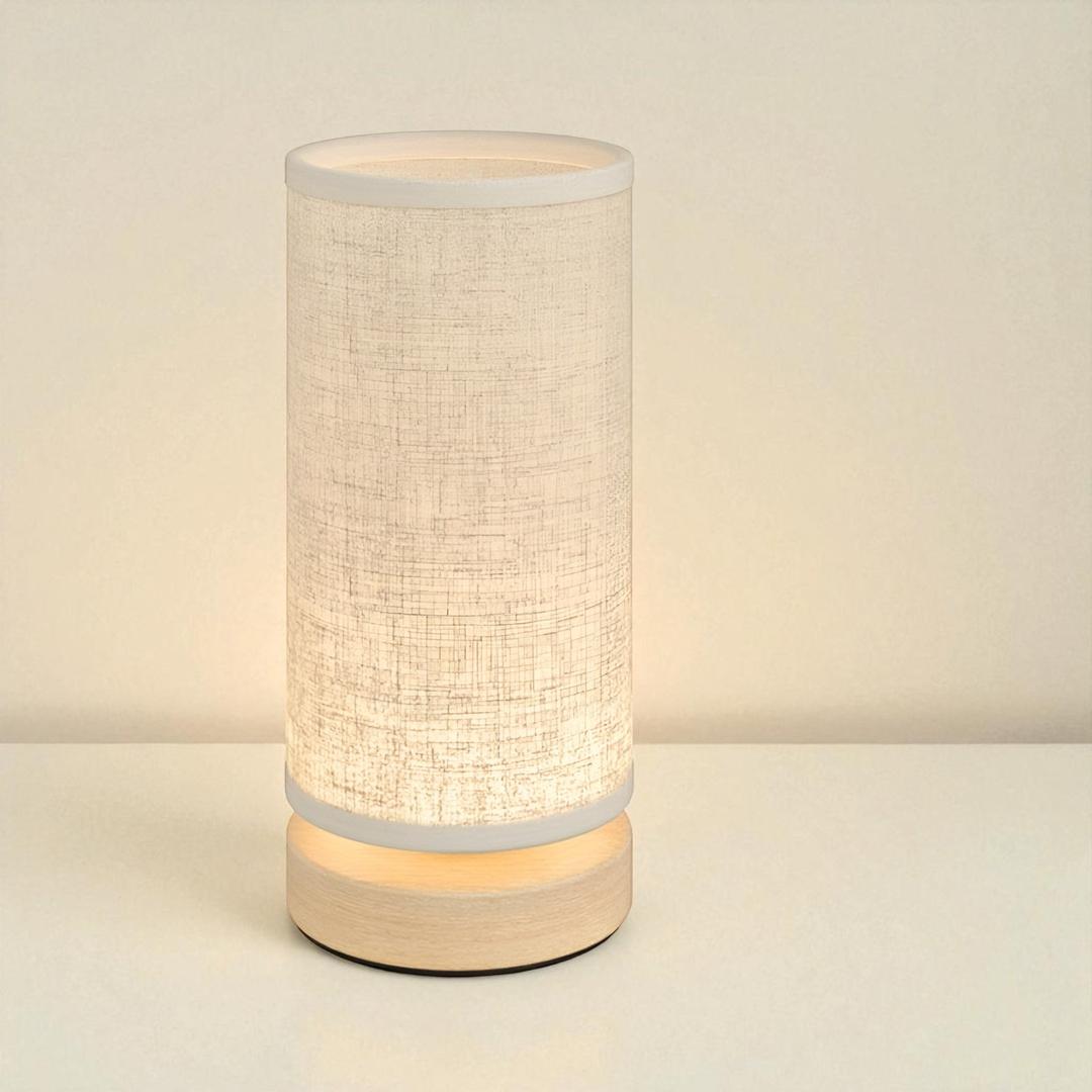 Drewniana Lampa Nocna – Kojący Akcent – widok produktu 9 | Nuvira Home