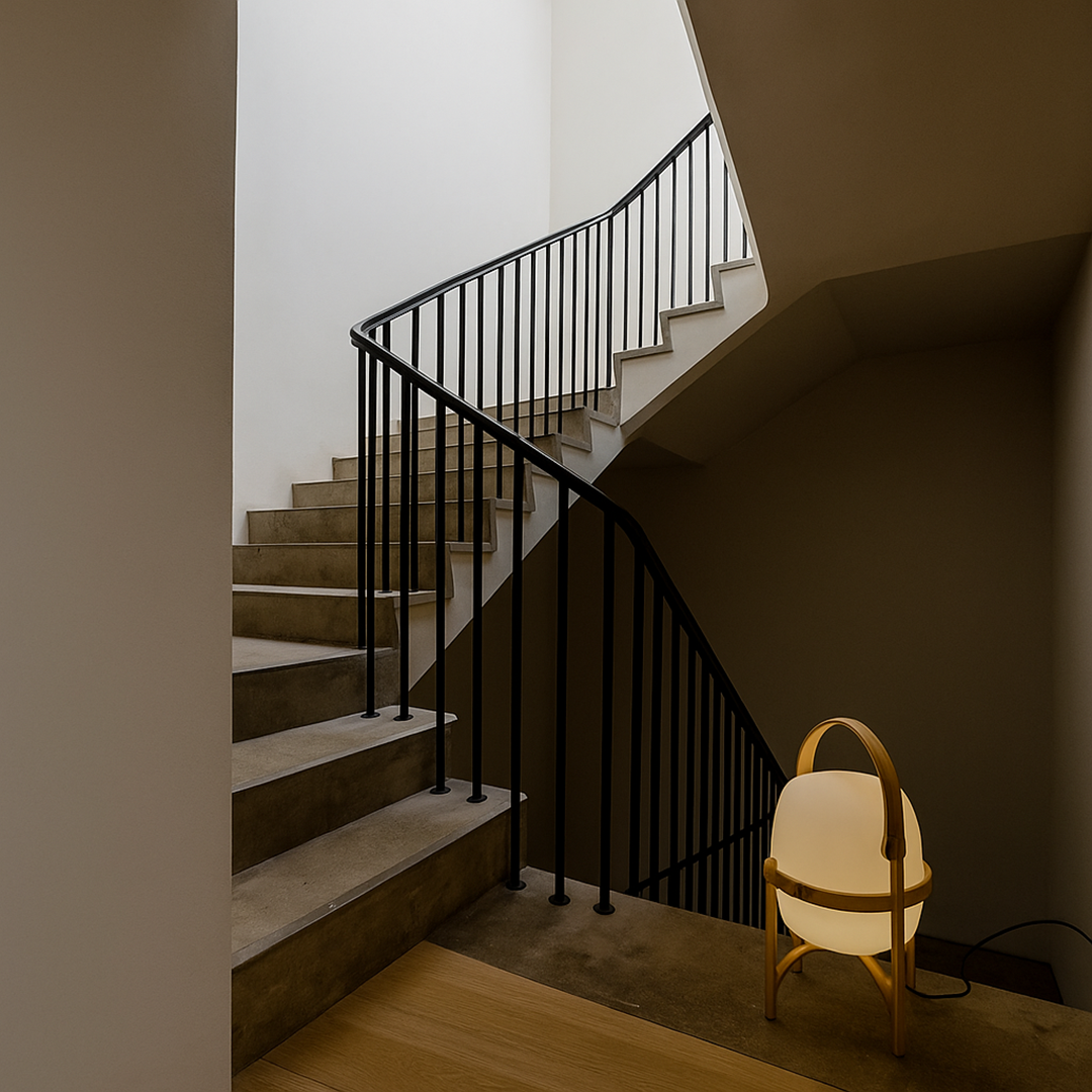 Drewniana Lampa Stołowa Z Regulowaną Jasnością – Przenośna – widok produktu 4 | Nuvira Home