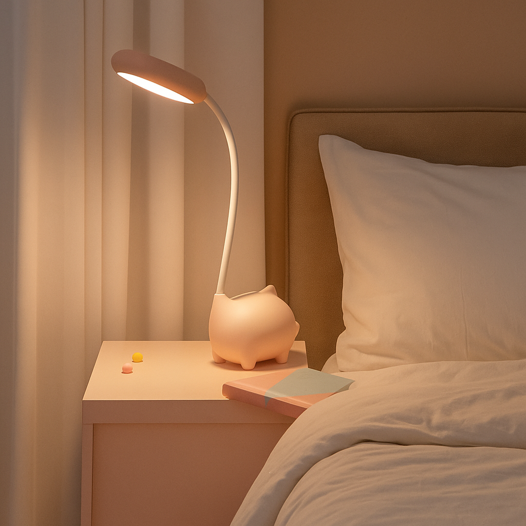 Dziecięca Lampka Biurkowa LED – Ładowalna – widok produktu 17 | Nuvira Home
