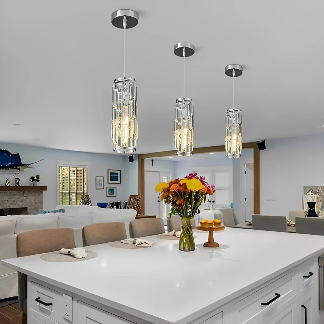 Industrialna szklana lampa wisząca – widok produktu 8 | Nuvira Home