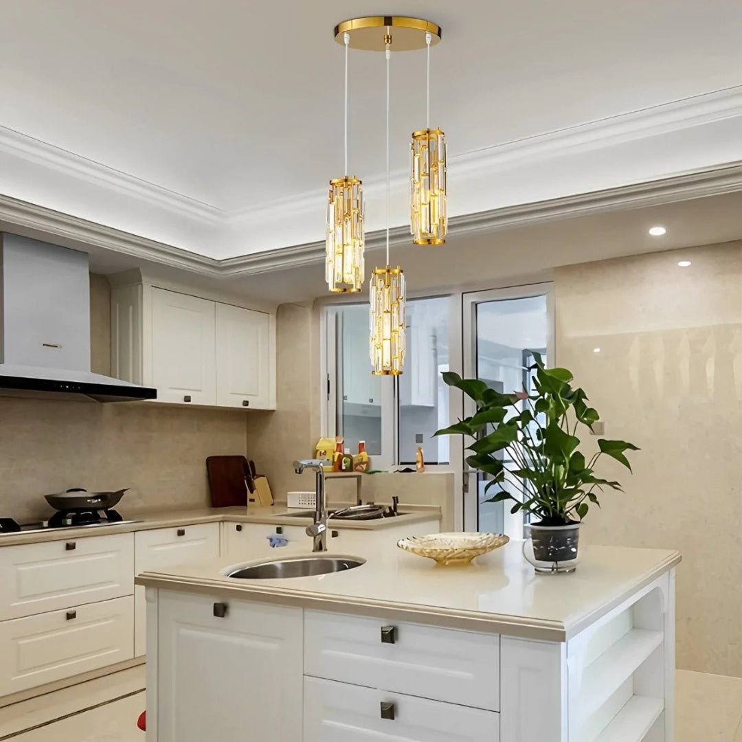 Industrialna szklana lampa wisząca – widok produktu 10 | Nuvira Home