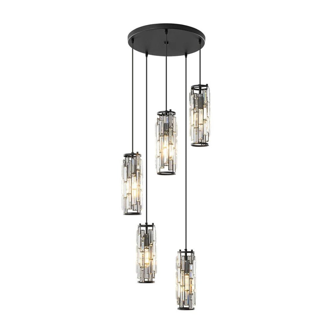 Industrialna szklana lampa wisząca – widok produktu 23 | Nuvira Home