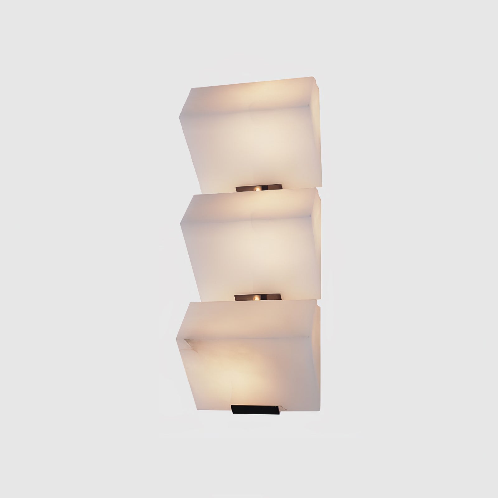 Kinkiet Art Deco z Kostkami Alabastrowymi i Wbudowanym LED – widok produktu 9 | Nuvira Home
