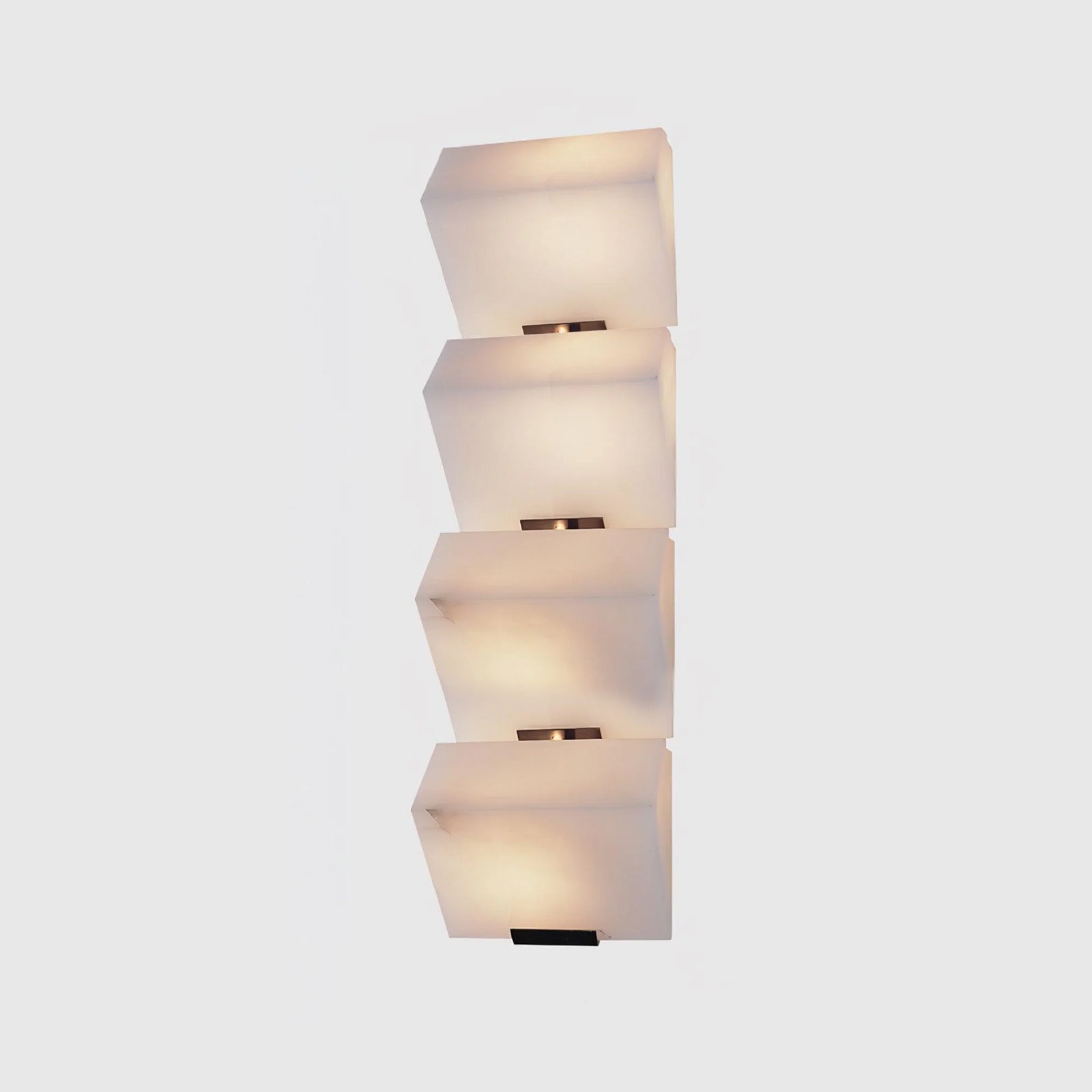 Kinkiet Art Deco z Kostkami Alabastrowymi i Wbudowanym LED – widok produktu 25 | Nuvira Home