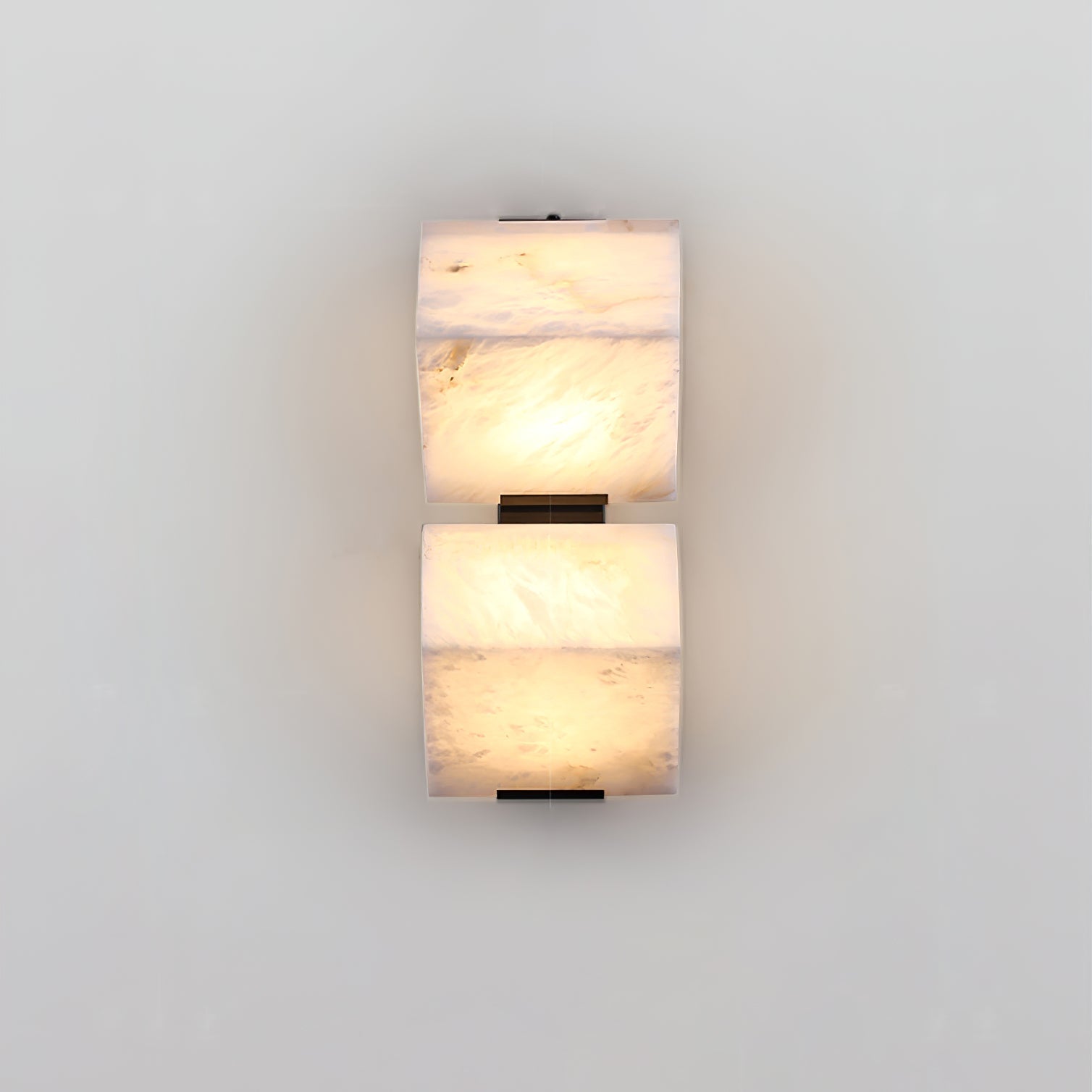 Kinkiet Art Deco z Kostkami Alabastrowymi i Wbudowanym LED – widok produktu 35 | Nuvira Home