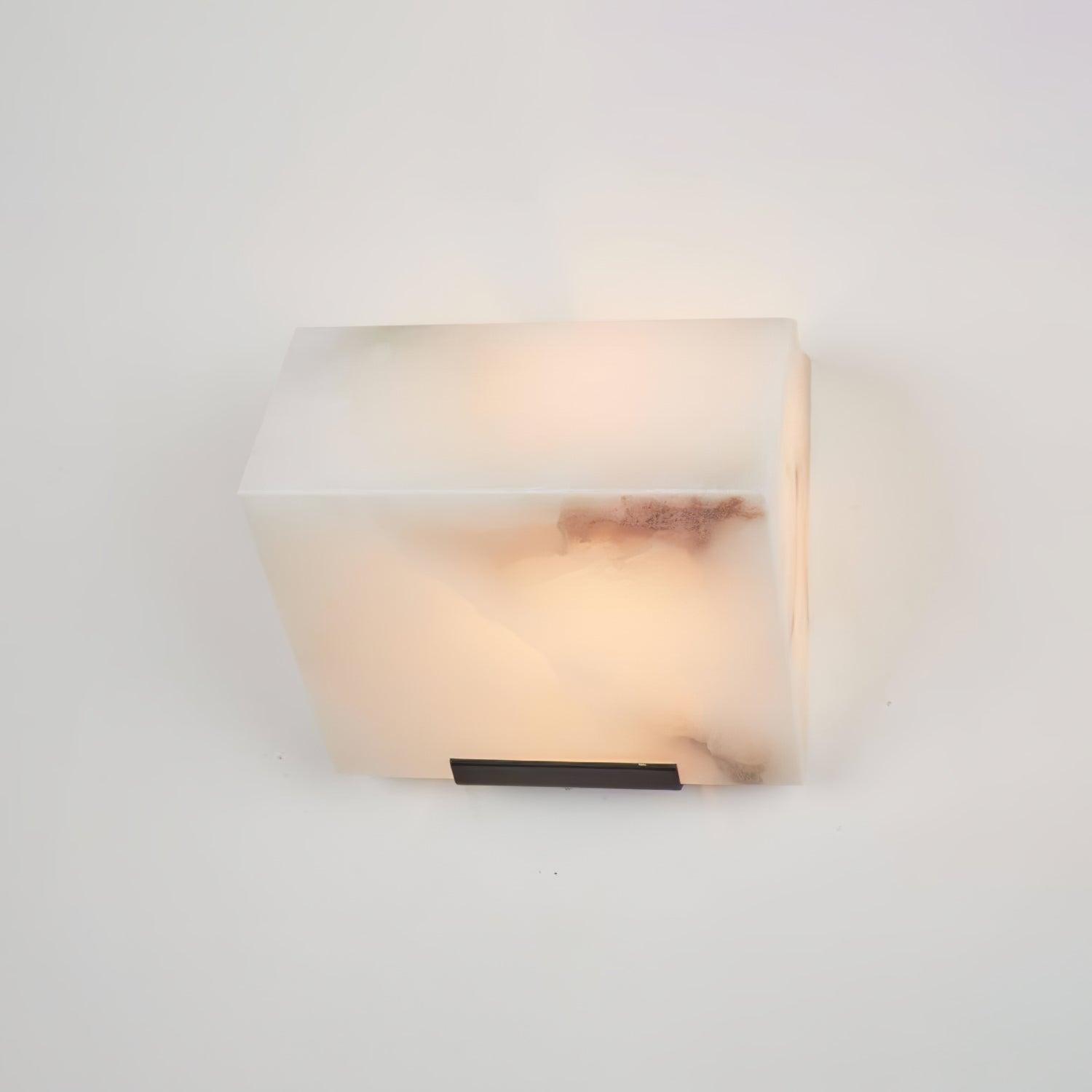 Kinkiet Art Deco z Kostkami Alabastrowymi i Wbudowanym LED – widok produktu 40 | Nuvira Home