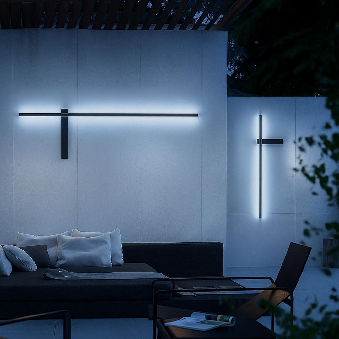 Kinkiet kolumnowy – Lampa zewnętrzna LED – widok produktu 2 | Nuvira Home