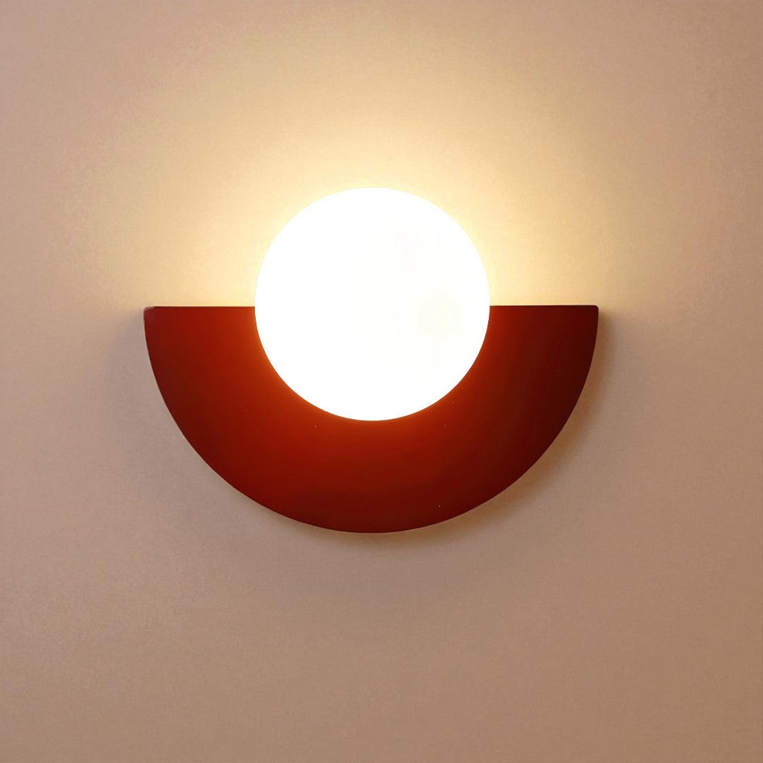 Kinkiet LED Nordic – Półokrągły – widok produktu 4 | Nuvira Home