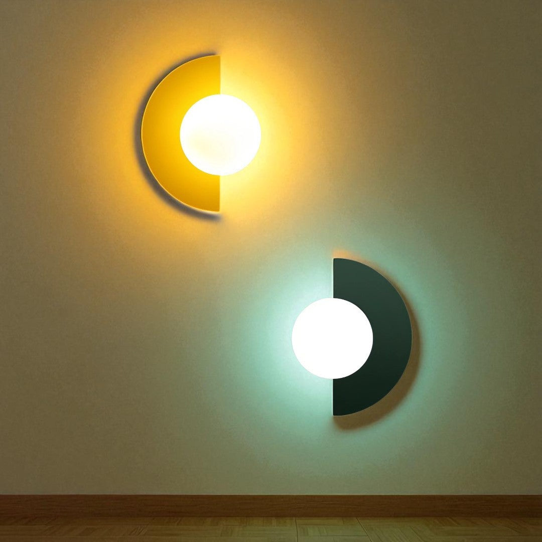 Kinkiet LED Nordic – Półokrągły – widok produktu 5 | Nuvira Home