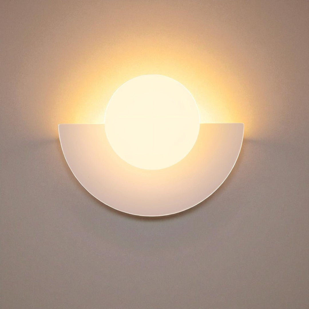 Kinkiet LED Nordic – Półokrągły – widok produktu 6 | Nuvira Home