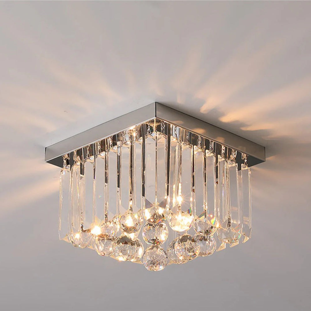 Klasyczna kryształowa lampa sufitowa – widok produktu 11 | Nuvira Home