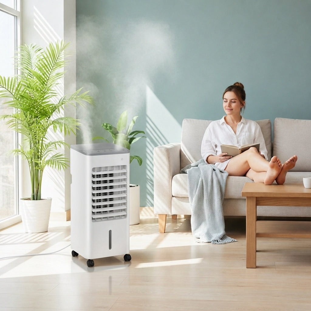 Klimator przenośny 3 w 1 – mobilne chłodzenie – widok produktu 4 | Nuvira Home