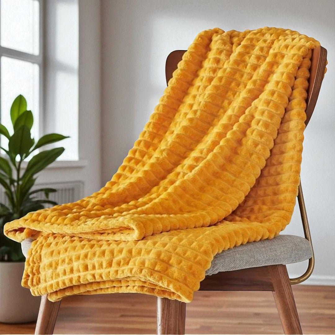 Koc Komfortowy Do Salonu – Plusz – widok produktu 4 | Nuvira Home