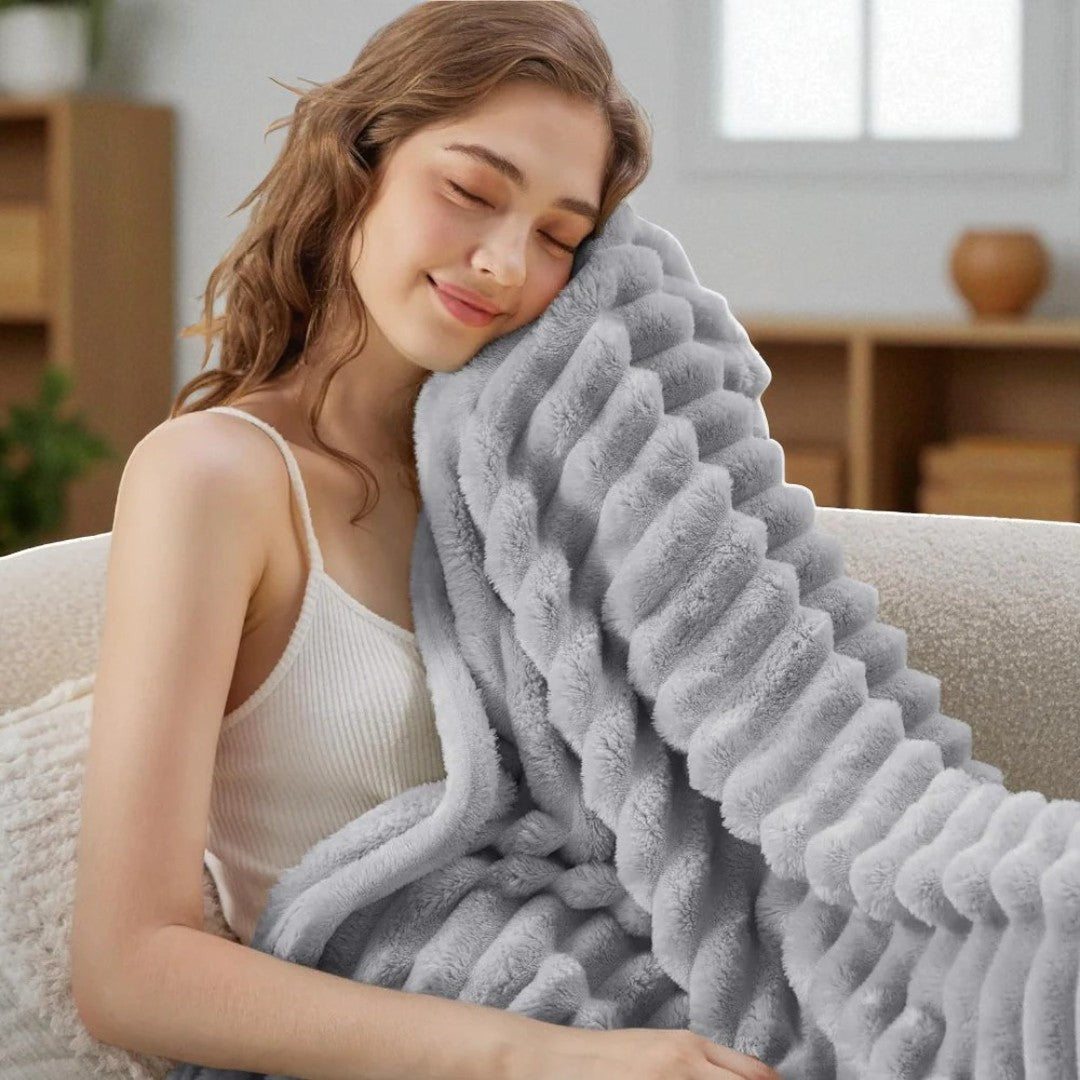 Koc Z Pasami Do Salonu – Plusz – widok produktu 7 | Nuvira Home