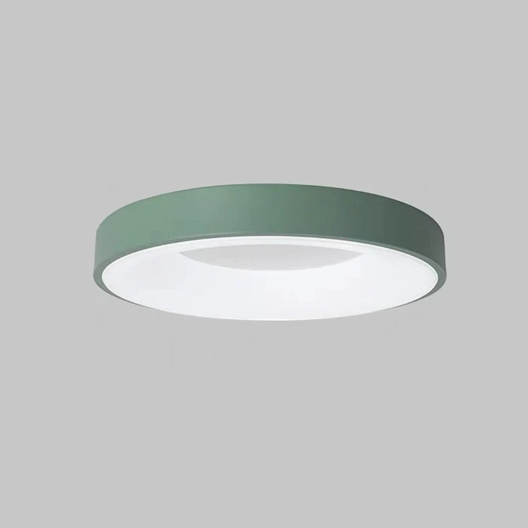 Kreatywna Kolorowa Lampa Sufitowa z Prostym Oświetleniem LED – widok produktu 1 | Nuvira Home