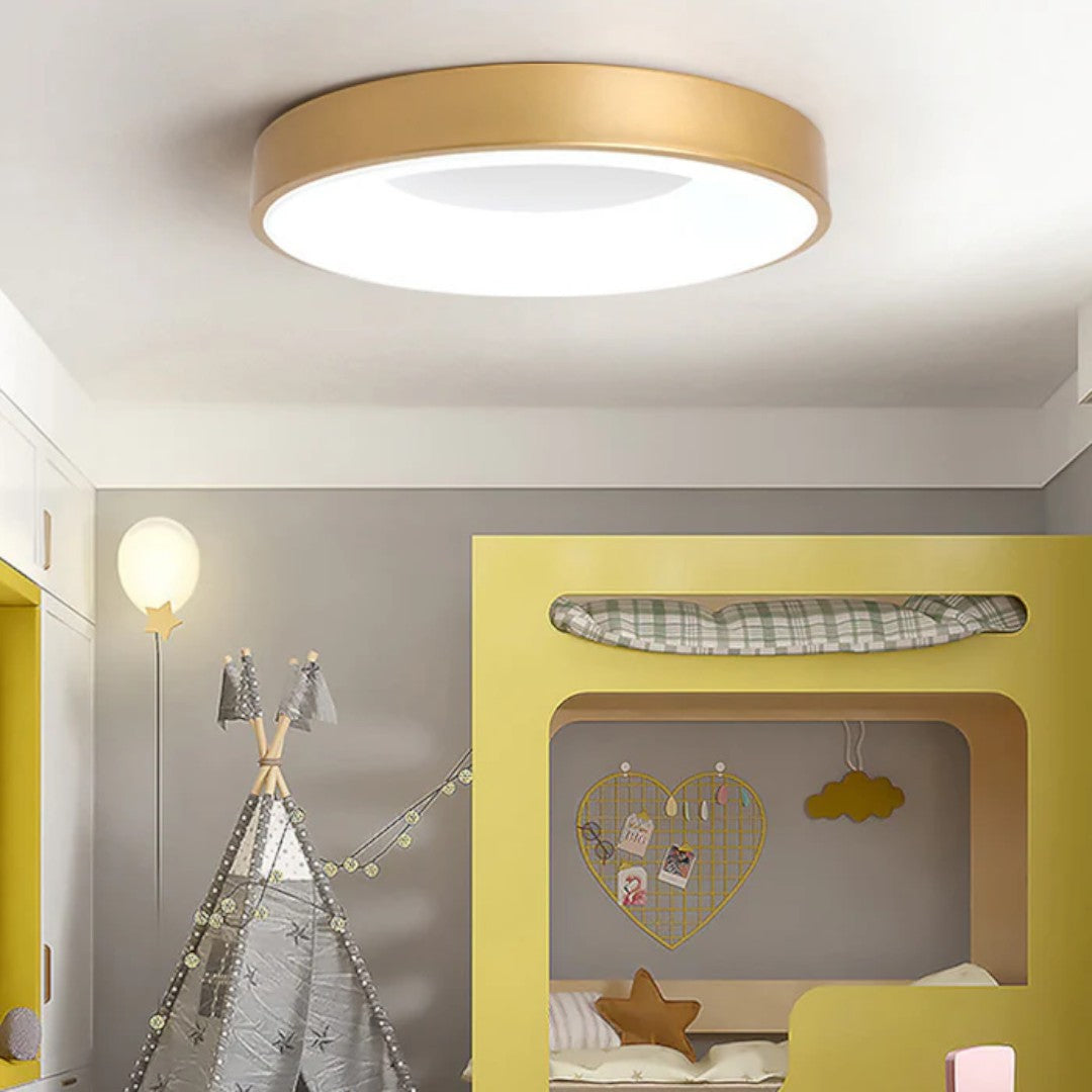 Kreatywna Kolorowa Lampa Sufitowa z Prostym Oświetleniem LED – widok produktu 16 | Nuvira Home
