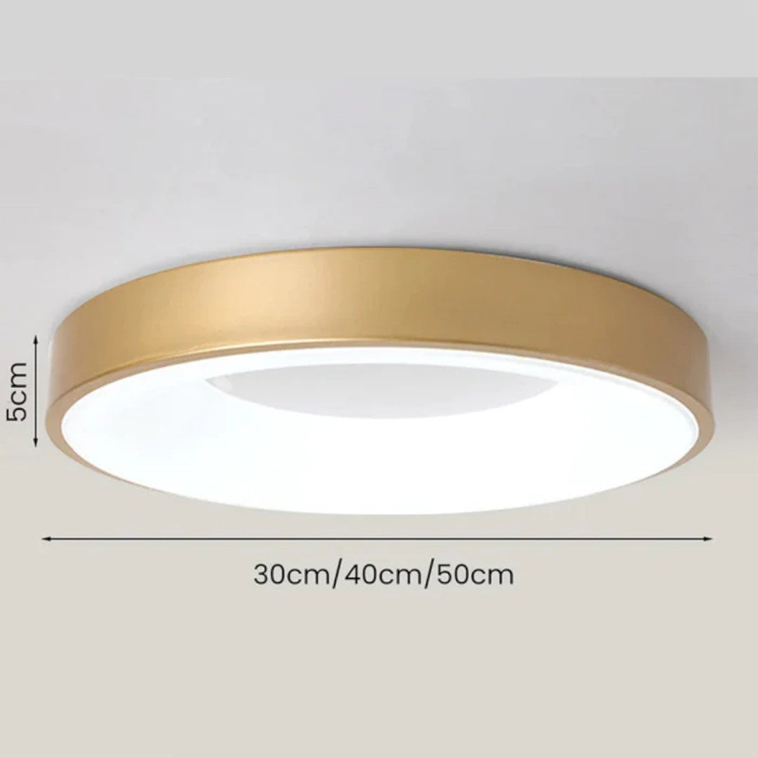 Kreatywna Kolorowa Lampa Sufitowa z Prostym Oświetleniem LED – widok produktu 19 | Nuvira Home