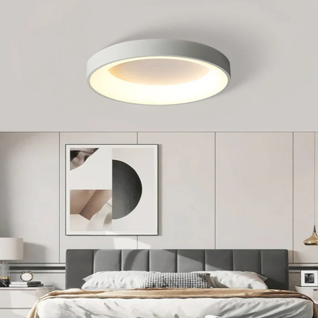 Kreatywna Kolorowa Lampa Sufitowa z Prostym Oświetleniem LED – widok produktu 29 | Nuvira Home