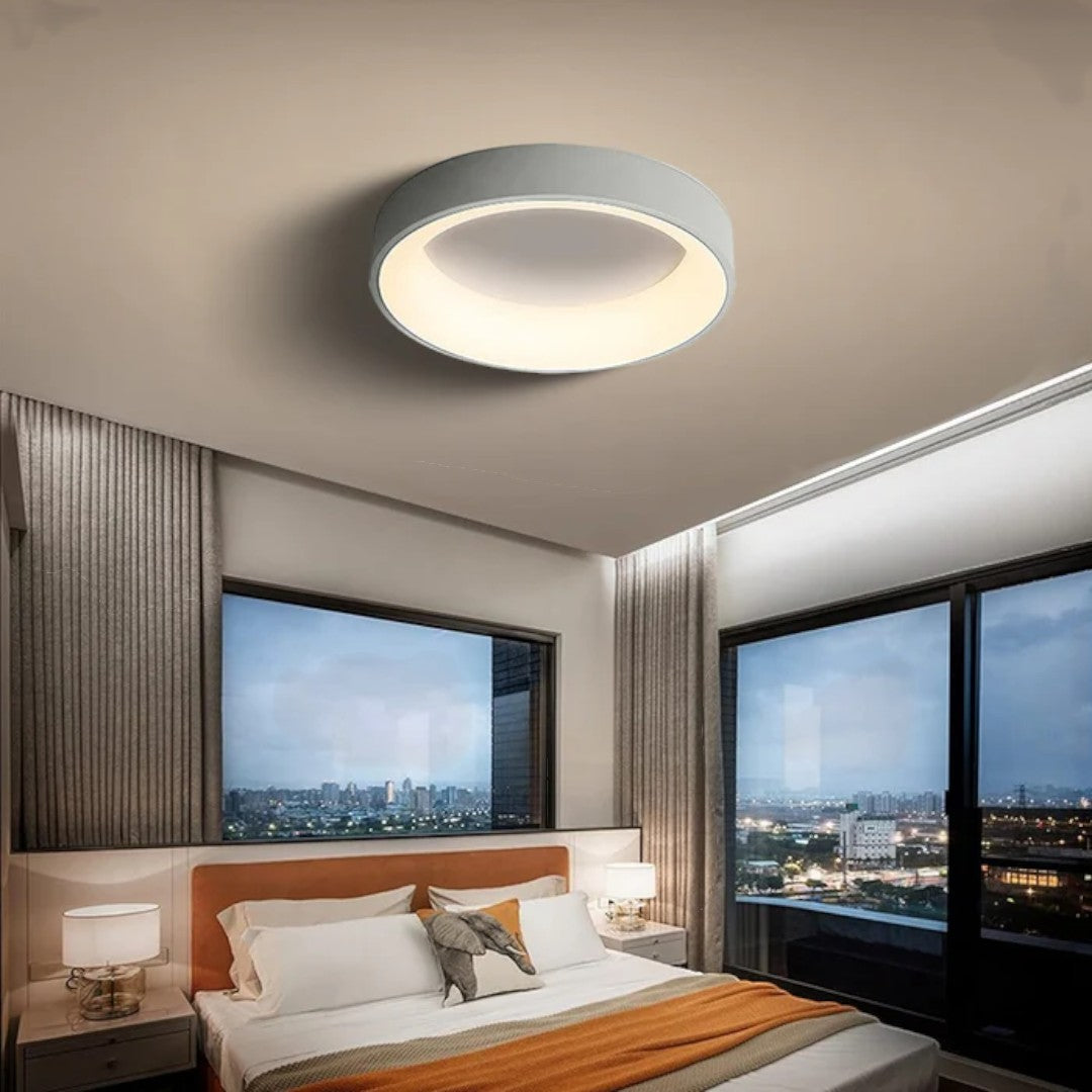 Kreatywna Kolorowa Lampa Sufitowa z Prostym Oświetleniem LED – widok produktu 32 | Nuvira Home