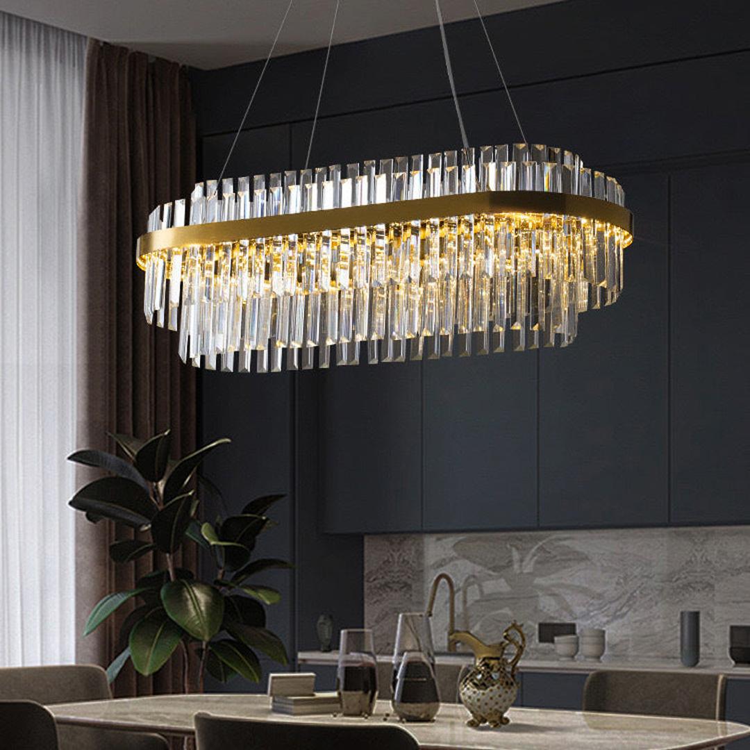 Kryształowy Żyrandol LED – widok produktu 2 | Nuvira Home