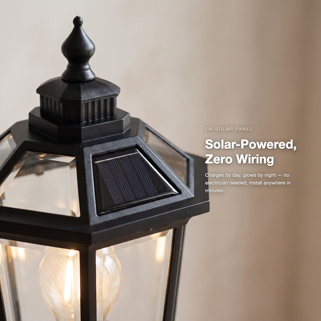 Lampa Ogrodowa na Słupek z Pilotem – widok produktu 6 | Nuvira Home